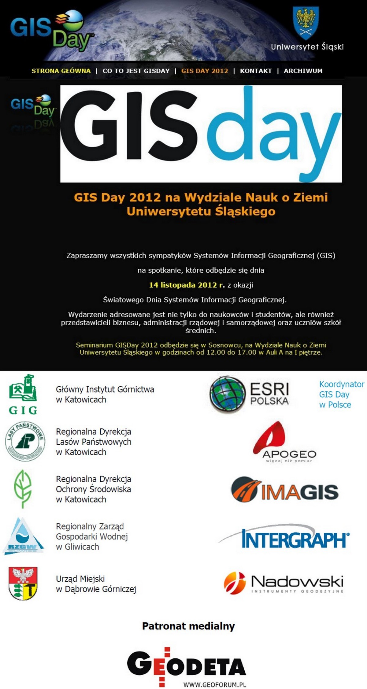 GIS Day 2012 — materiał 1